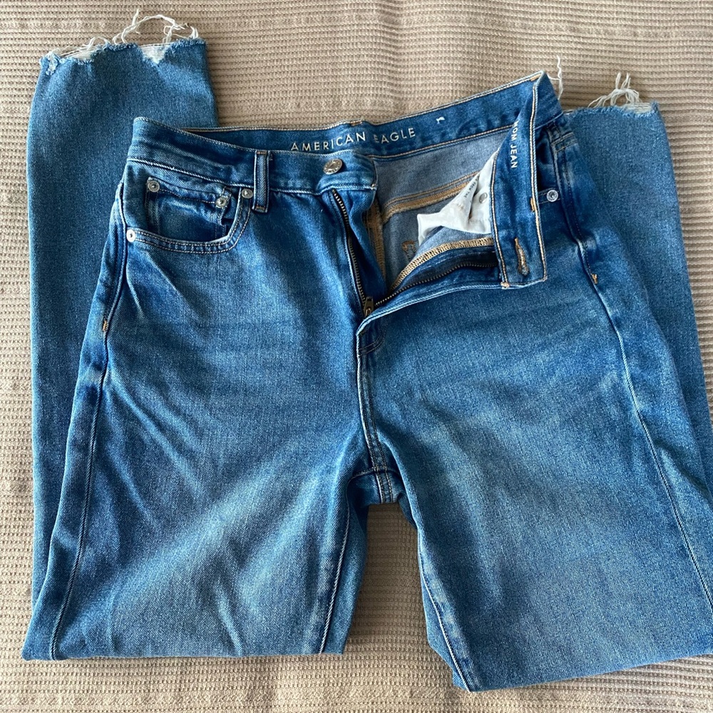 American Eagle Mom Jeans Size 4 regular